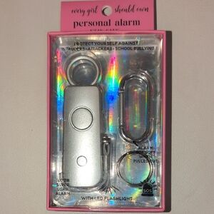 Simply Southern Silver Personal  Alarm Keychain With LED Light